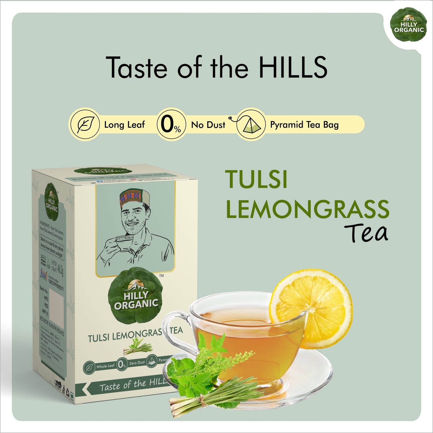 Tulsi Lemongrass Tea